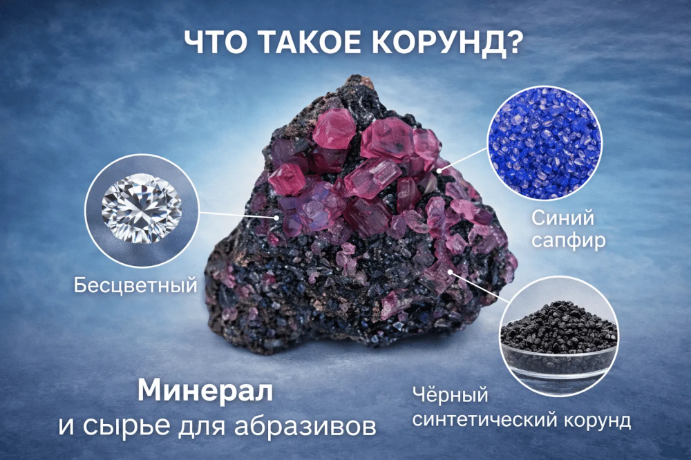 Что такое корунд Что такое корунд БЛТ Абразив
